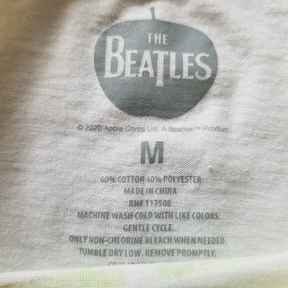 Beatles Short Sleeve Tee Shirt ~Medium - Picture 5 of 10